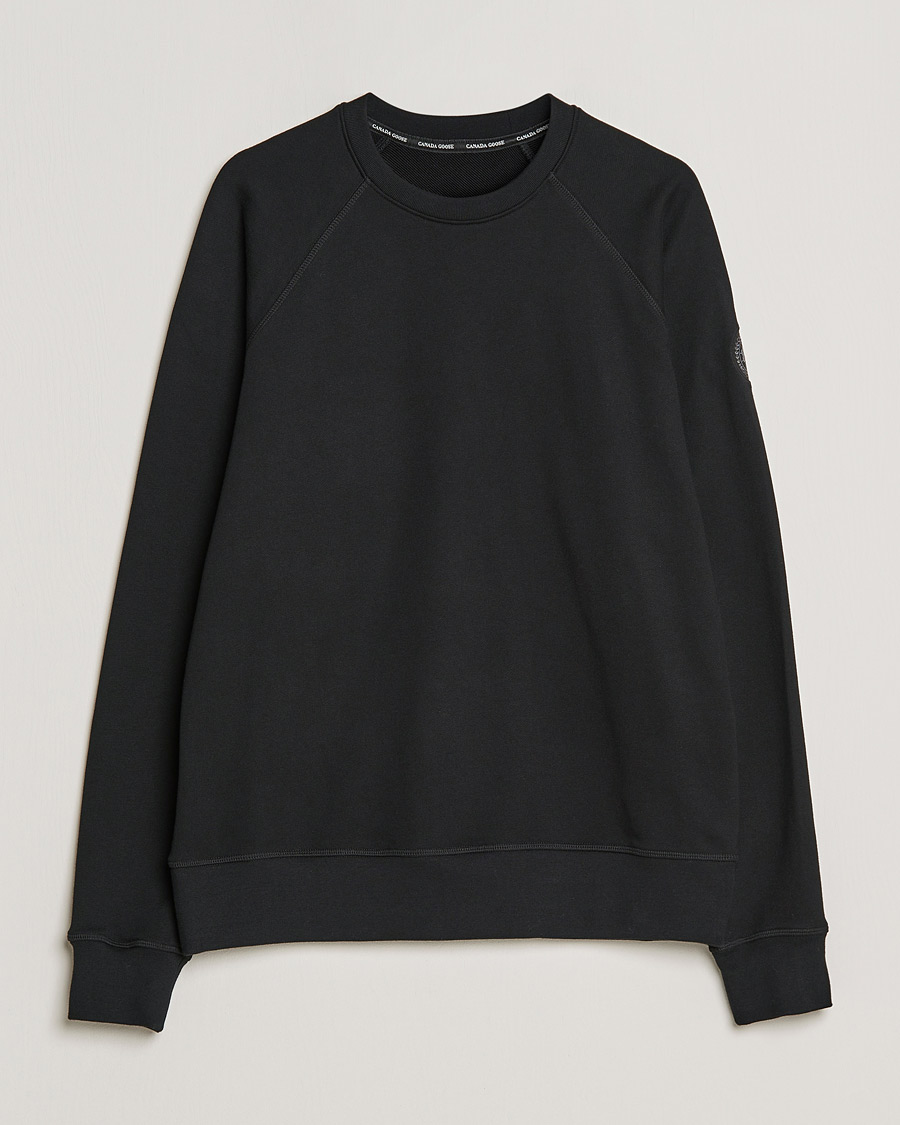 Herre | Trøjer | Canada Goose Black Label | Huron Crewneck Black