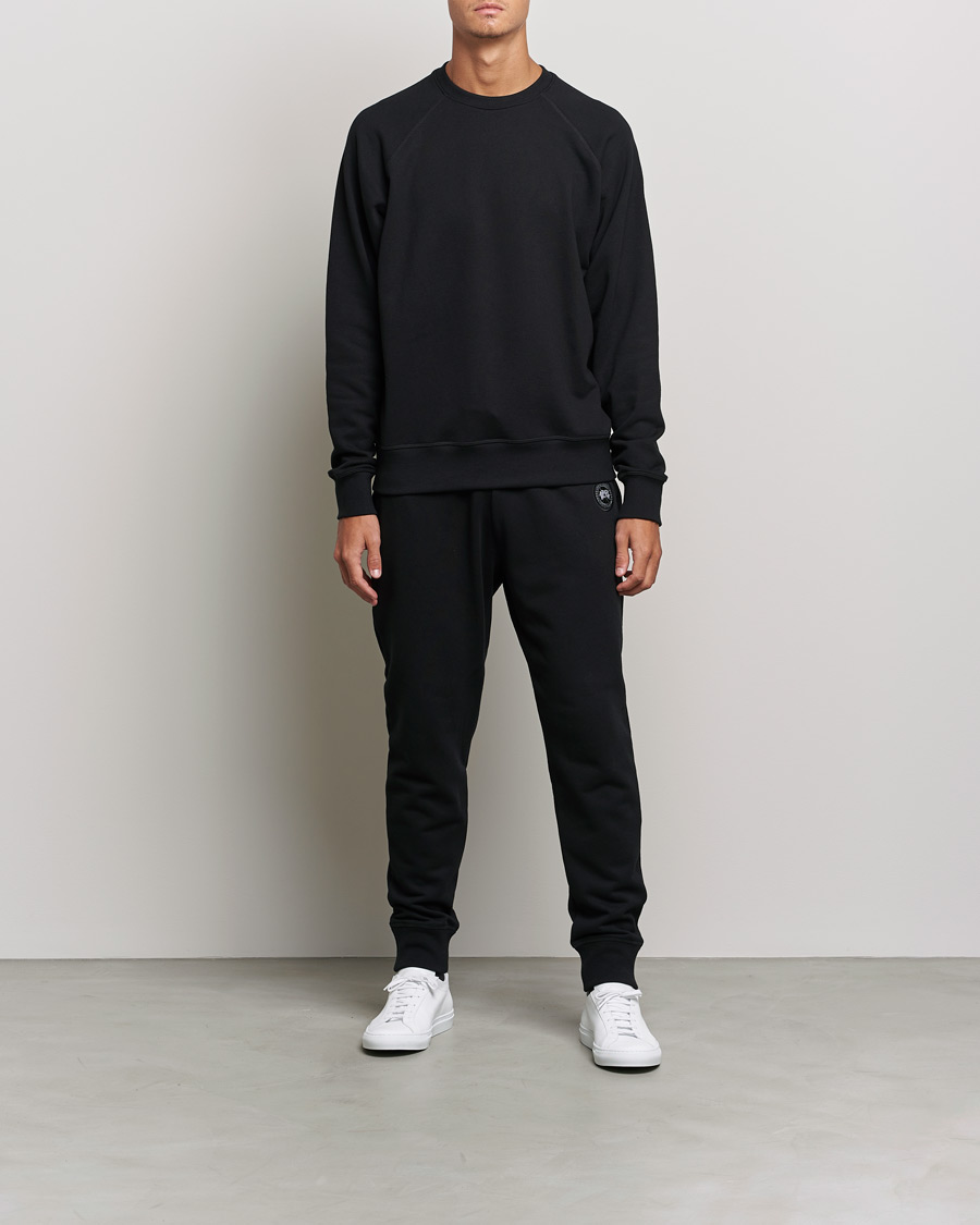 Herre | Trøjer | Canada Goose Black Label | Huron Crewneck Black
