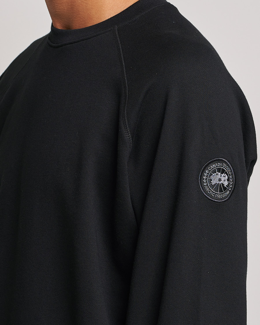 Herre | Trøjer | Canada Goose Black Label | Huron Crewneck Black