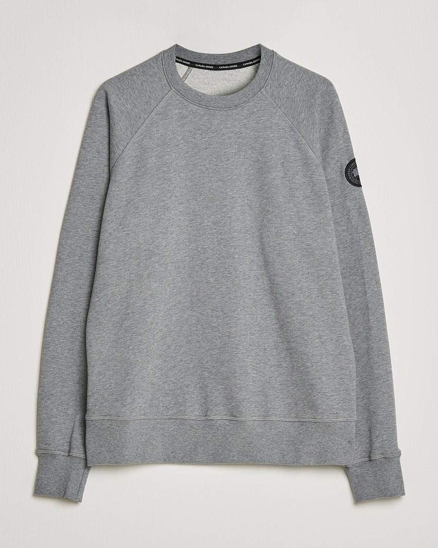 Herre |  | Canada Goose Black Label | Canada Goose Huron Crewneck Stone Heather