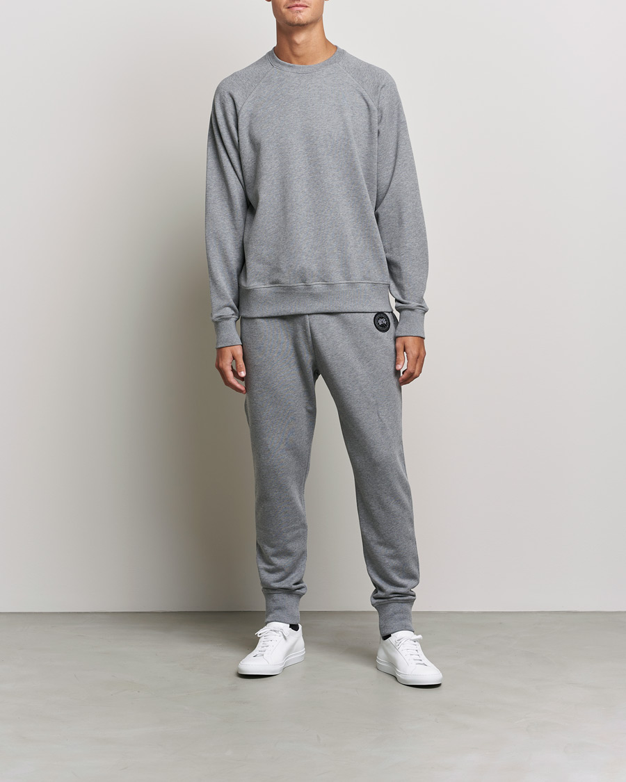 Herre | Trøjer | Canada Goose Black Label | Huron Crewneck Stone Heather