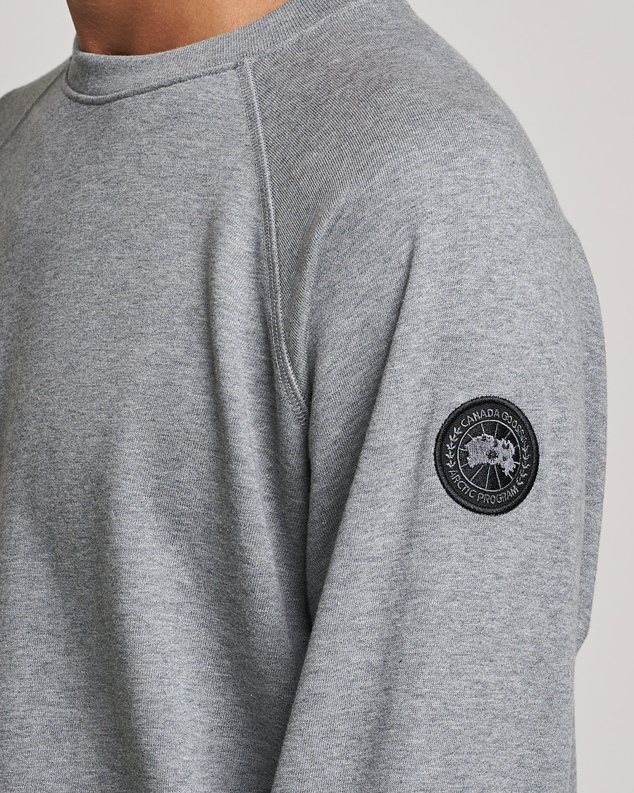 Herre | Trøjer | Canada Goose Black Label | Huron Crewneck Stone Heather
