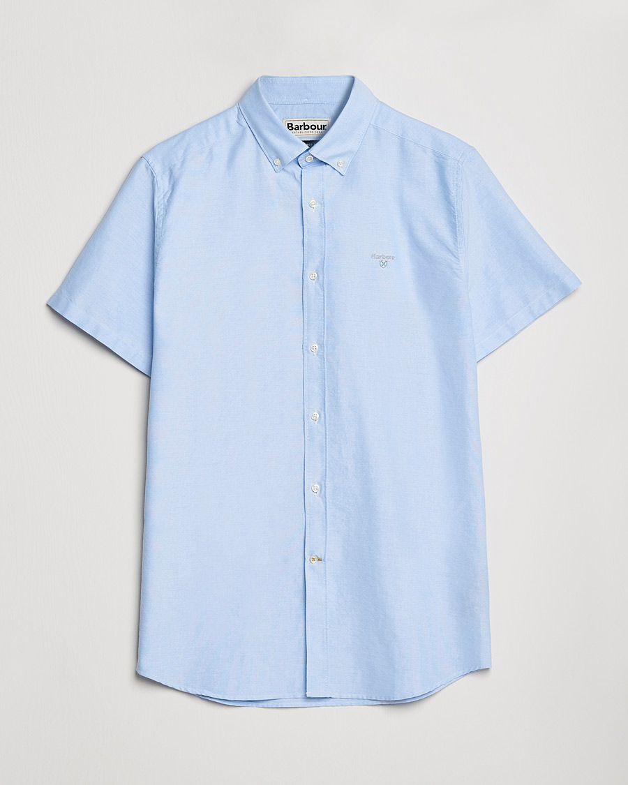 Herre | Skjorter | Barbour Lifestyle | Oxford 3 Short Sleeve Shirt Sky