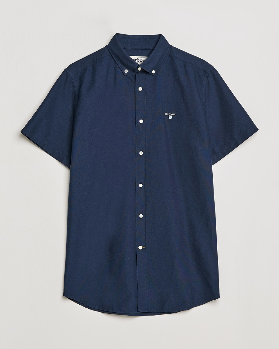 Herre | Kortærmede skjorter | Barbour Lifestyle | Oxford 3 Short Sleeve Shirt Navy