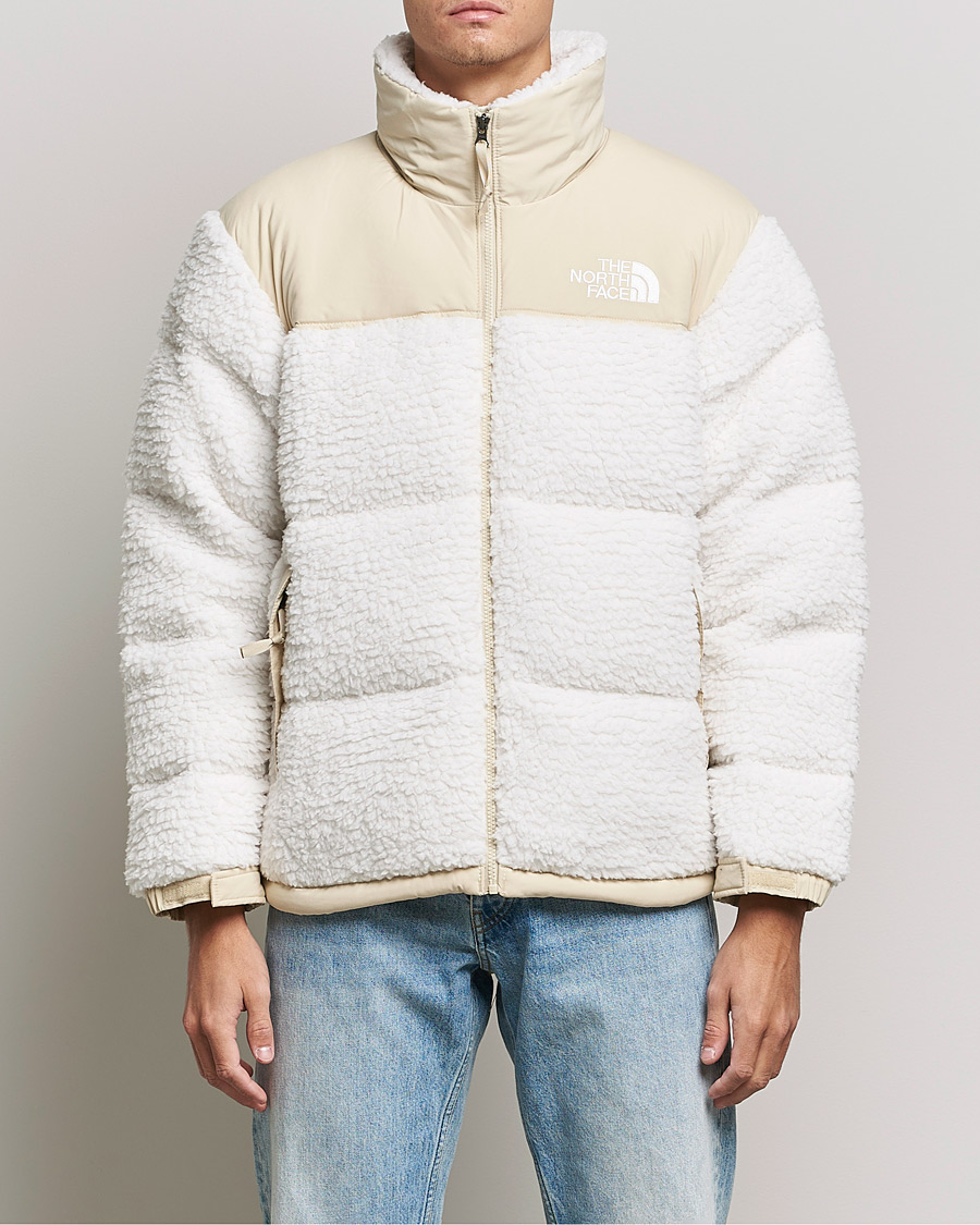 Herre | Jakker | The North Face | Nuptse Sherpa Jacket Gardenia White