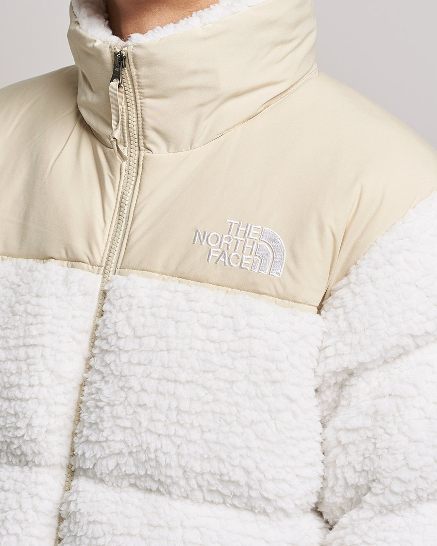 Herre | Jakker | The North Face | Nuptse Sherpa Jacket Gardenia White