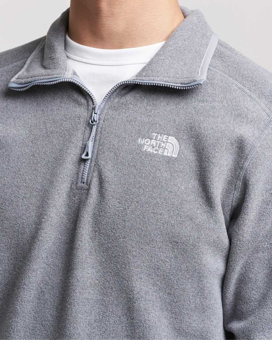 Herre | Trøjer | The North Face | 100 Glacier 1/4 Zip Grey Heather
