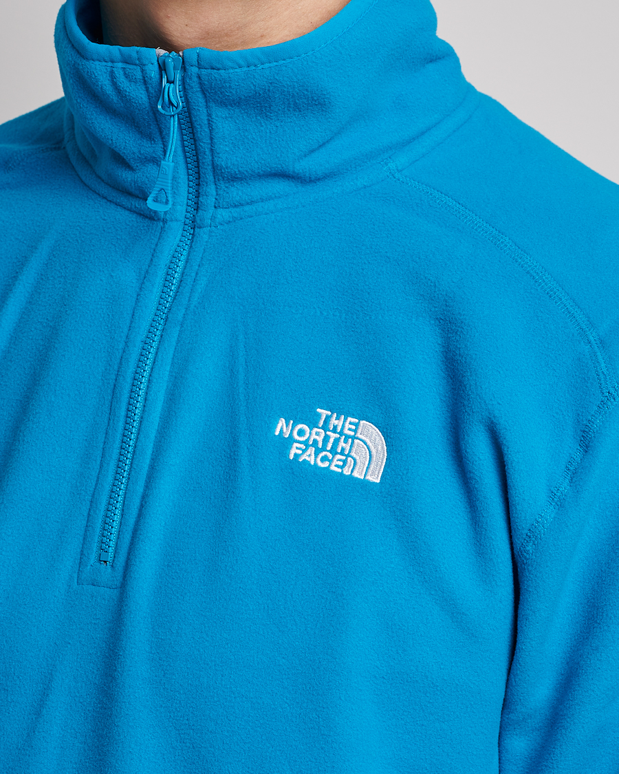 Herre | Trøjer | The North Face | 100 Glacier 1/4 Zip Acoustic Blue
