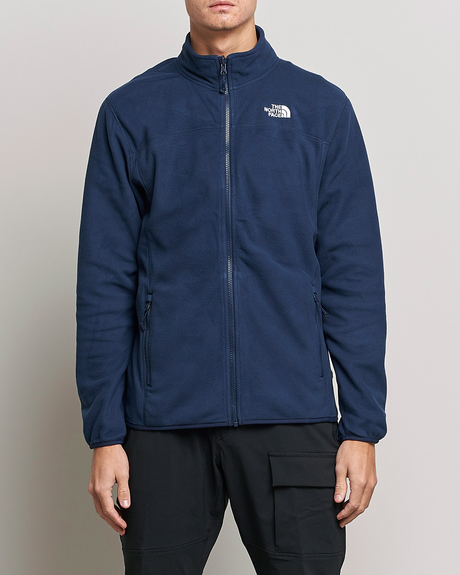 Herre | Trøjer | The North Face | 100 Glacier Full Zip Summit Navy