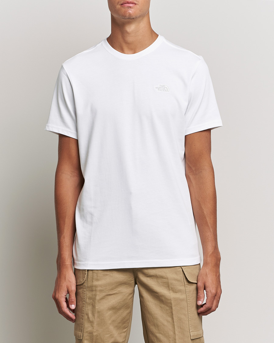 Herre | T-Shirts | The North Face | Premium Simple Logo Tee White