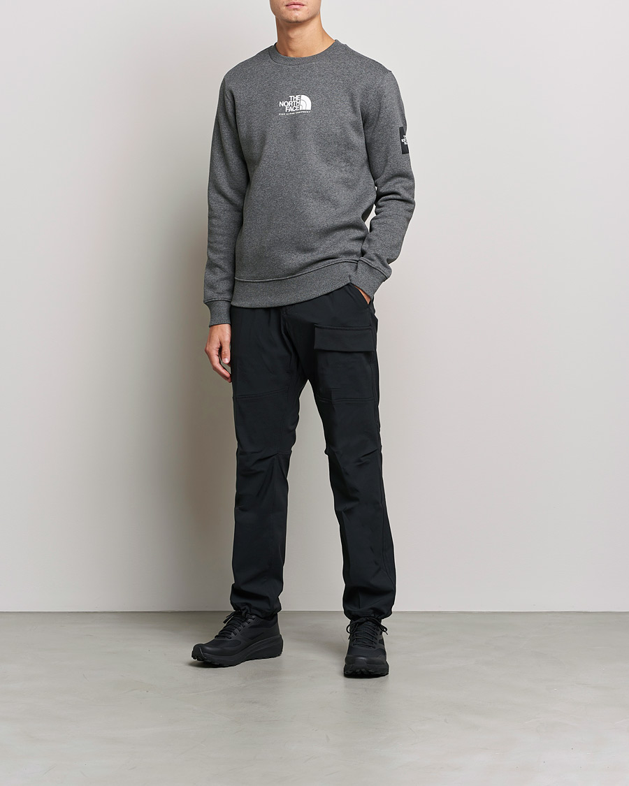 Herre | Trøjer | The North Face | Fine Crew Neck Sweatshirt Grey Heather