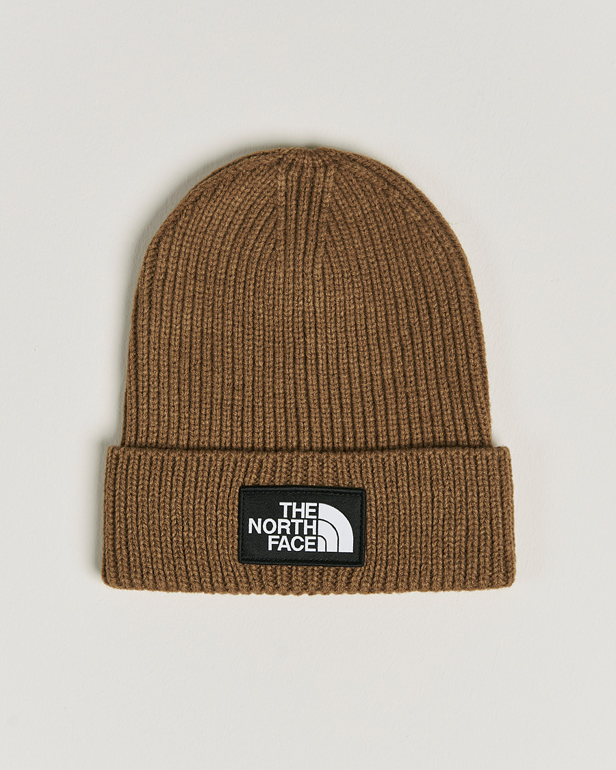 Herre | The North Face Logo Box Cuff Beanie Military | The North Face | Logo Box Cuff Beanie Military