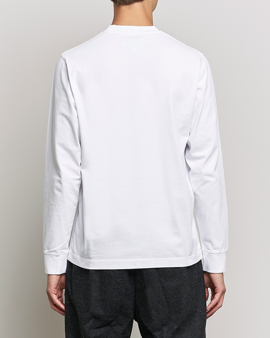 Herre | T-Shirts | Barbour White Label | Sheppey Long Sleeve Pocket Tee White