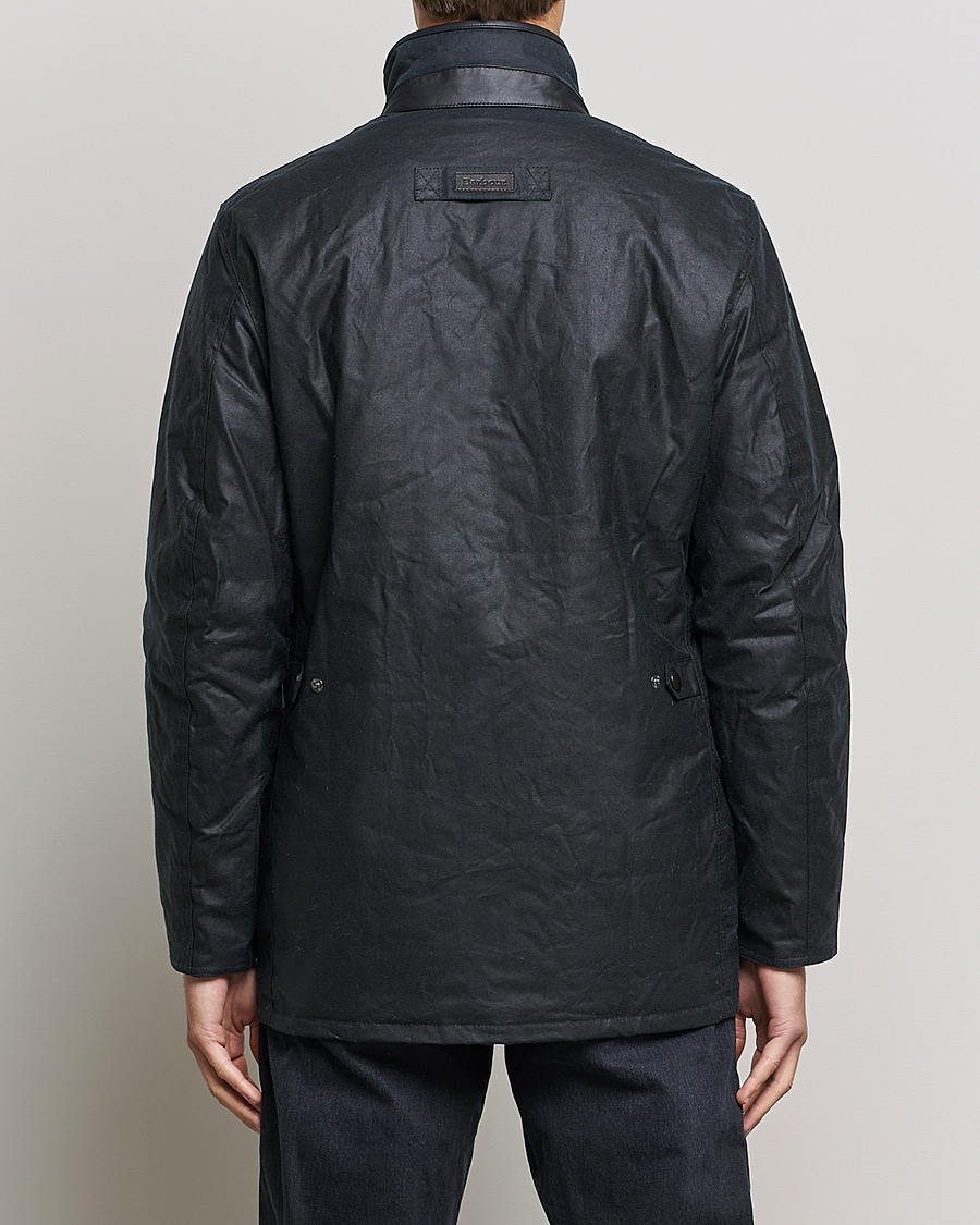 Herre | Jakker | Barbour Lifestyle | Hereford Wax Jacket Navy