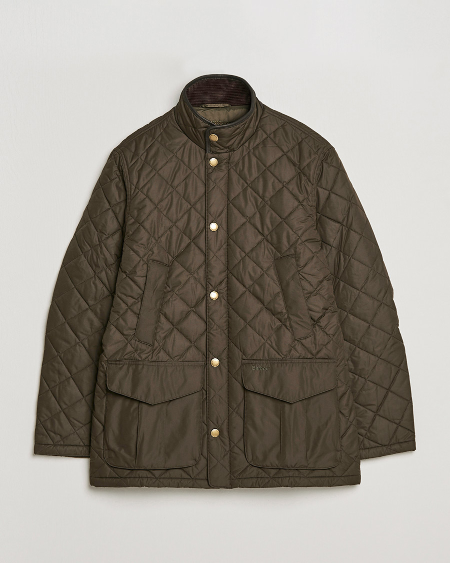 Herre | Jakker | Barbour Lifestyle | Devon Quilted Jacket Olive