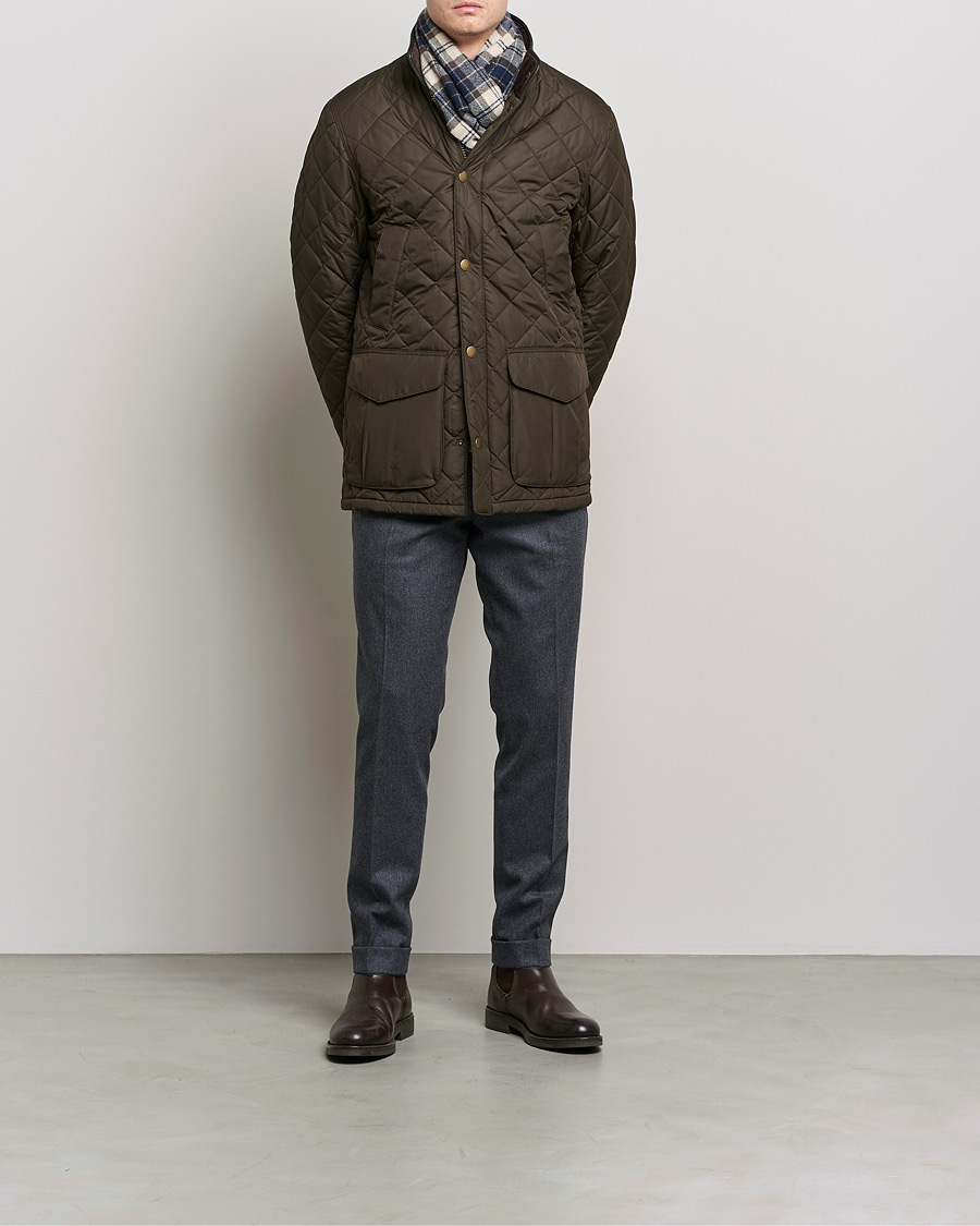 Herre | Jakker | Barbour Lifestyle | Devon Quilted Jacket Olive