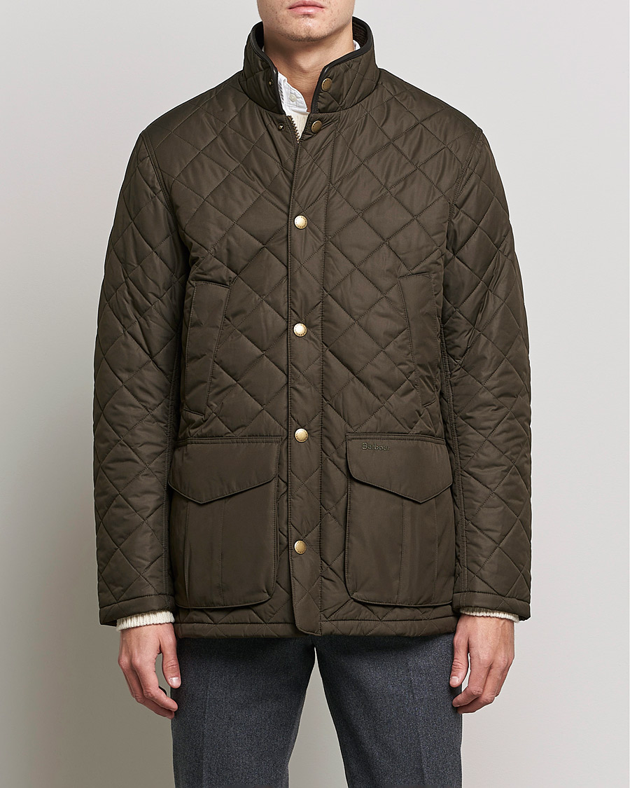 Herre | Jakker | Barbour Lifestyle | Devon Quilted Jacket Olive