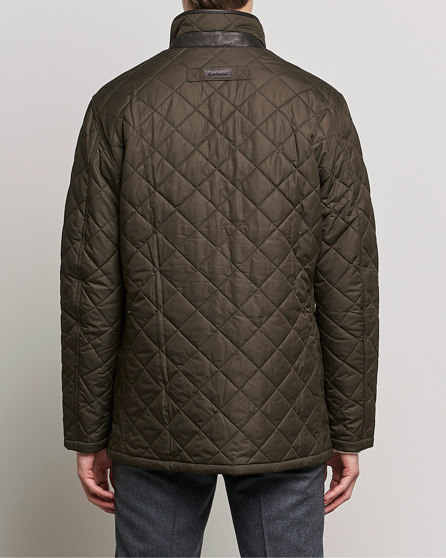 Herre | Jakker | Barbour Lifestyle | Devon Quilted Jacket Olive