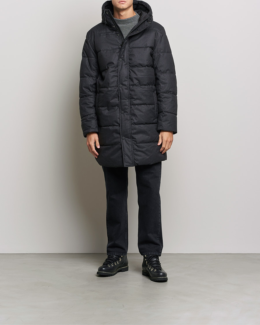 Herre | Jakker | Barbour Lifestyle | Hoxley Baffle Parka Charcoal