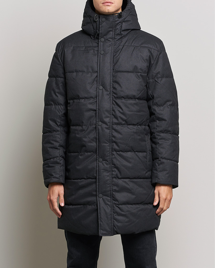 Herre | Vinterjakker | Barbour Lifestyle | Hoxley Baffle Parka Charcoal