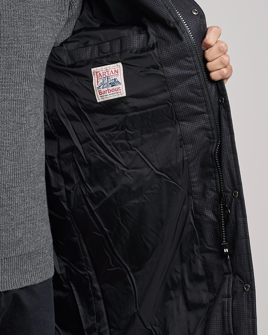 Herre | Jakker | Barbour Lifestyle | Hoxley Baffle Parka Charcoal
