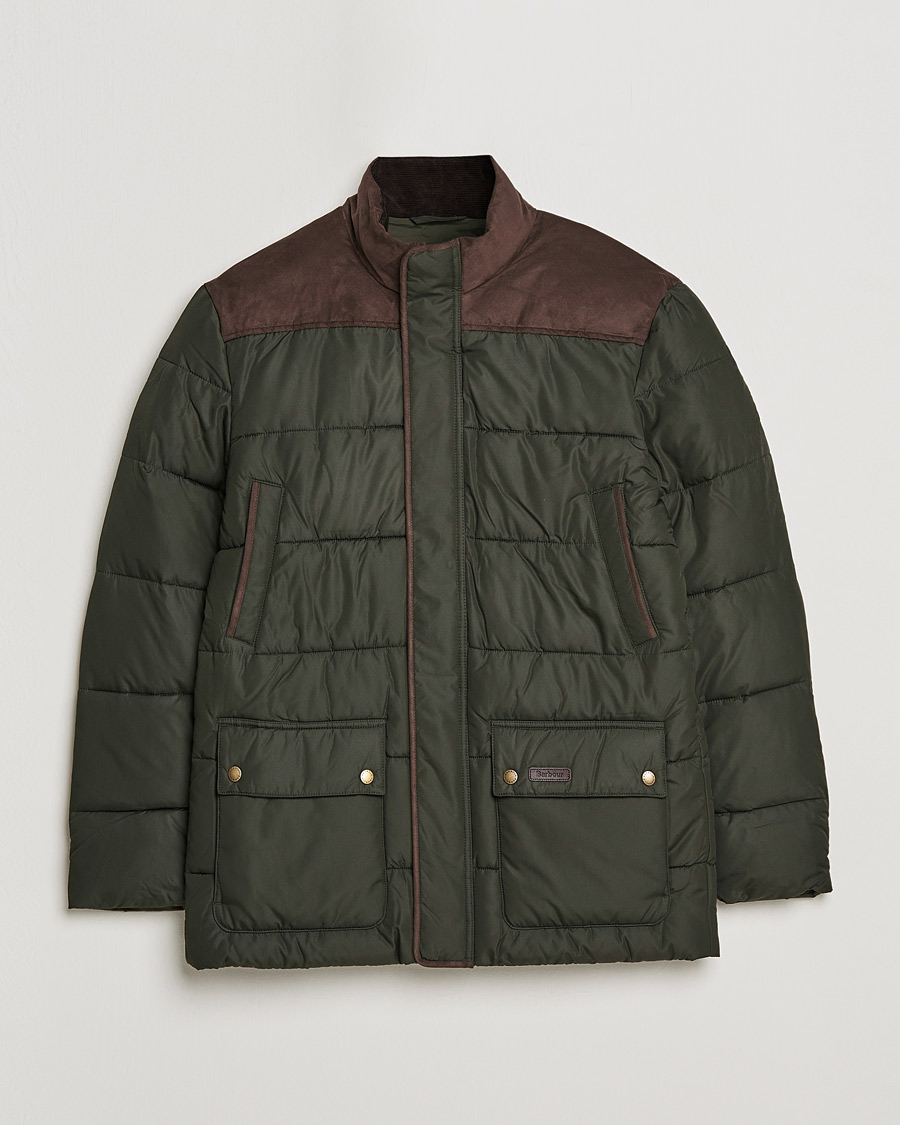 Herre | Jakker | Barbour Lifestyle | Winston Padded Jacket Dark Green