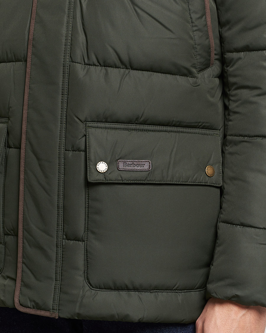 Herre | Jakker | Barbour Lifestyle | Winston Padded Jacket Dark Green