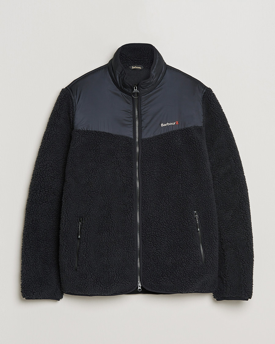 Herre | Trøjer | Barbour Lifestyle | Axis Fleece Full Zip Black