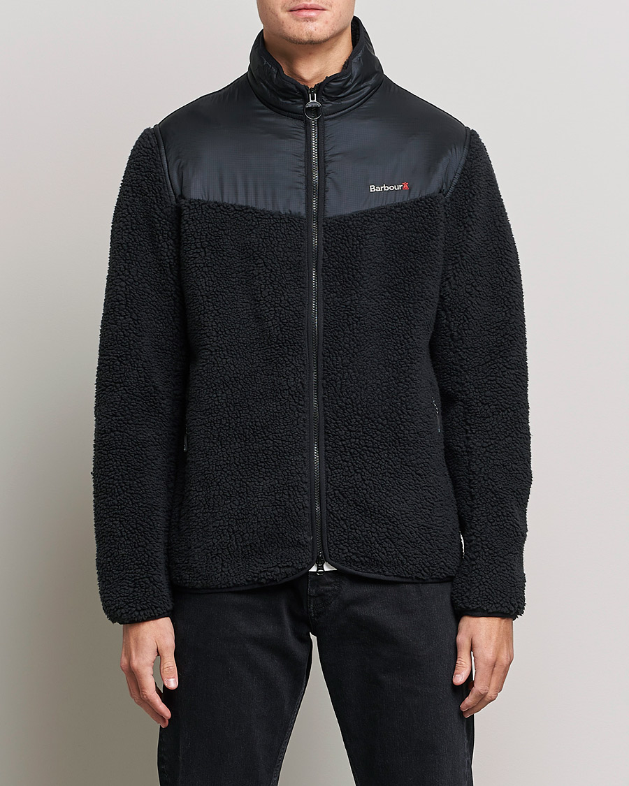 Herre | Trøjer | Barbour Lifestyle | Axis Fleece Full Zip Black