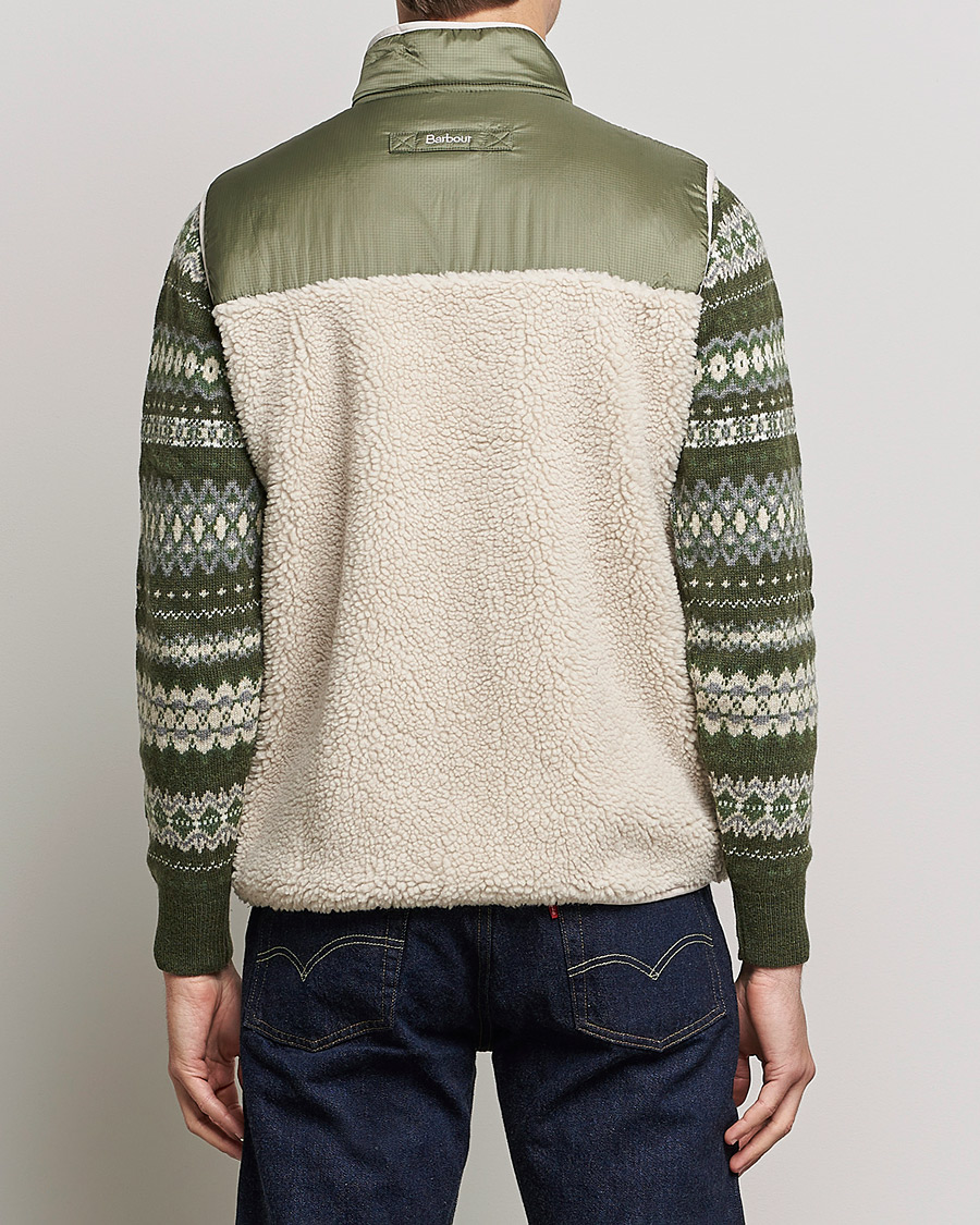 Herre | Trøjer | Barbour Lifestyle | Hopsen Fleece Gilet Ecru