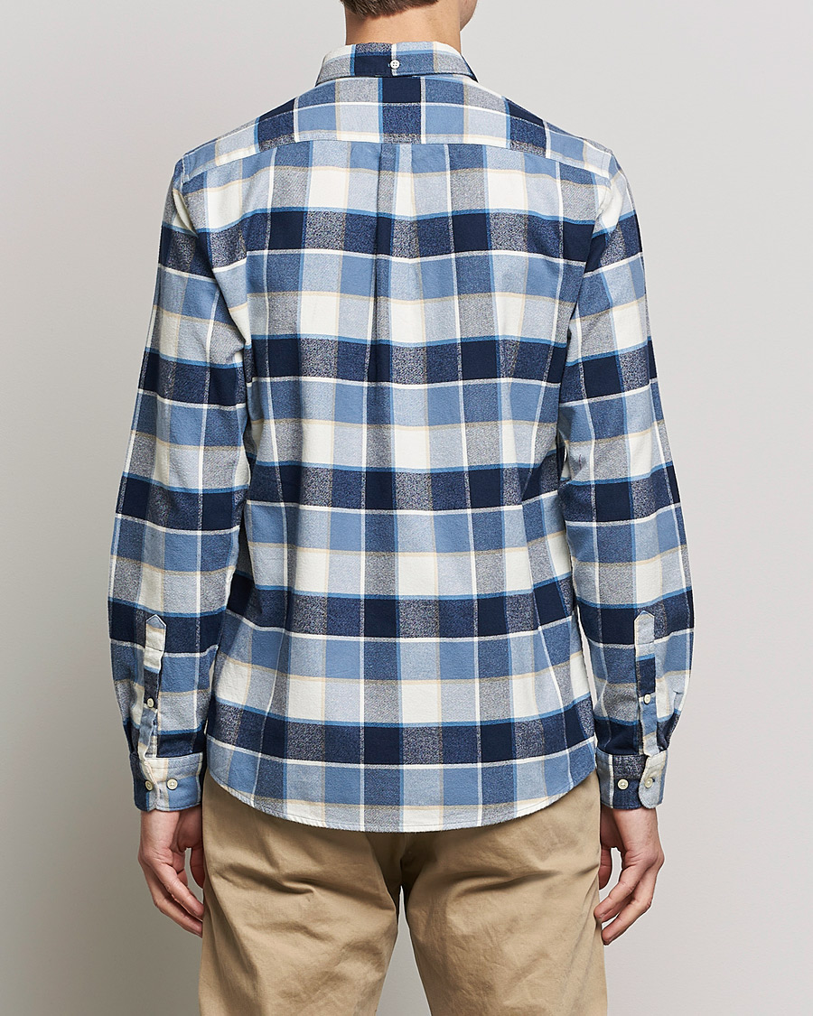 Herre | Skjorter | Barbour Lifestyle | Country Check Flannel Shirt Blue