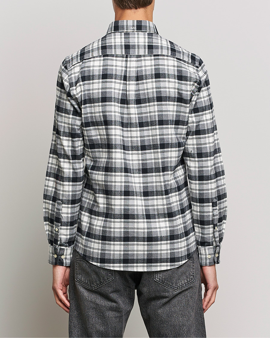 Herre | Skjorter | Barbour Lifestyle | Stonewell Flannel Check Shirt Grey Marl