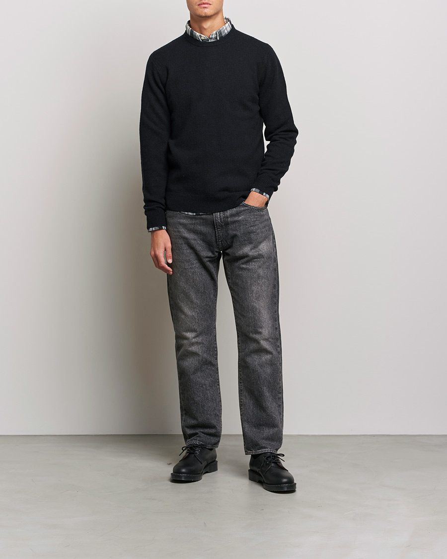 Herre | Trøjer | Barbour Lifestyle | Patch Crew Black
