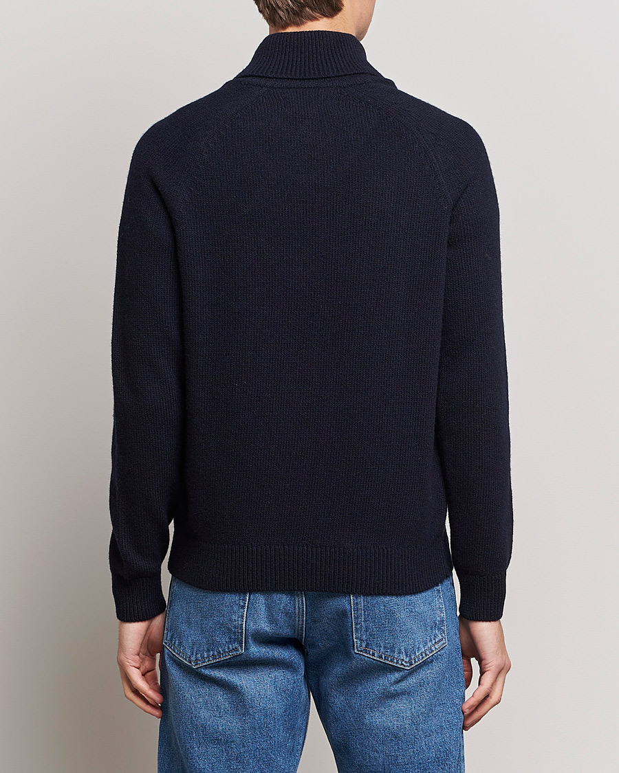 Herre | Trøjer | Barbour Lifestyle | Gurnard Dock Shawl Knitted Sweater Navy