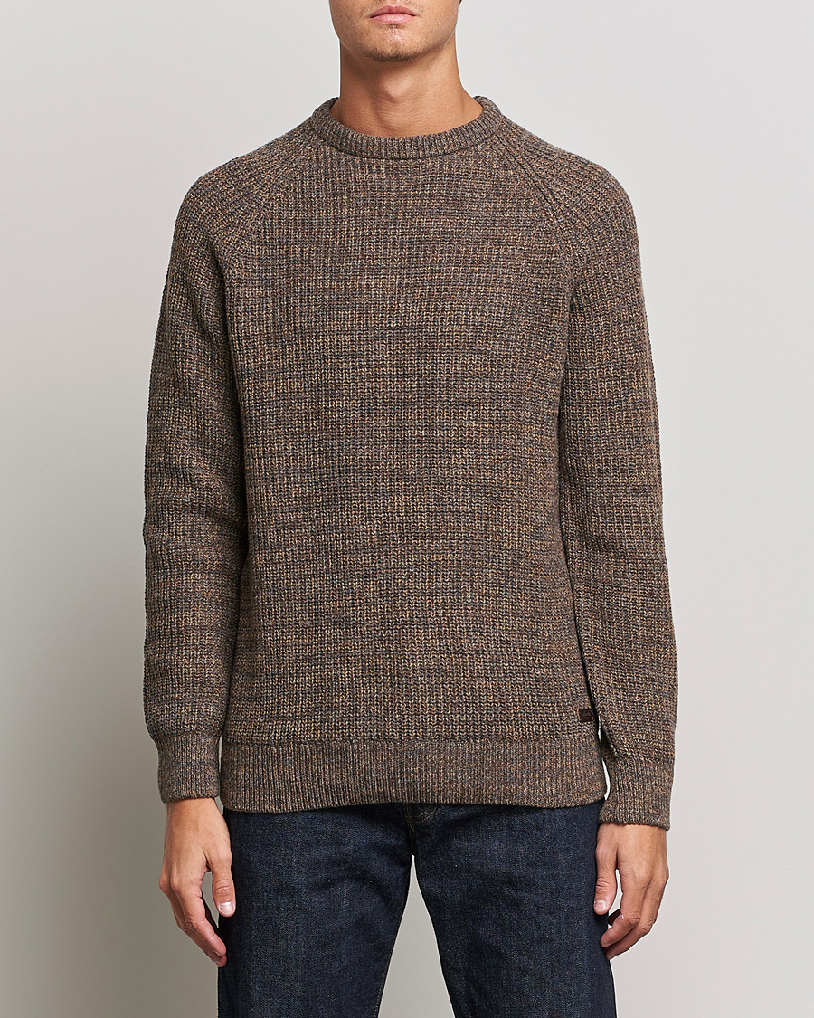 Herre | Barbour Lifestyle | Barbour Lifestyle | Horseford Knitted Crewneck Sandstone
