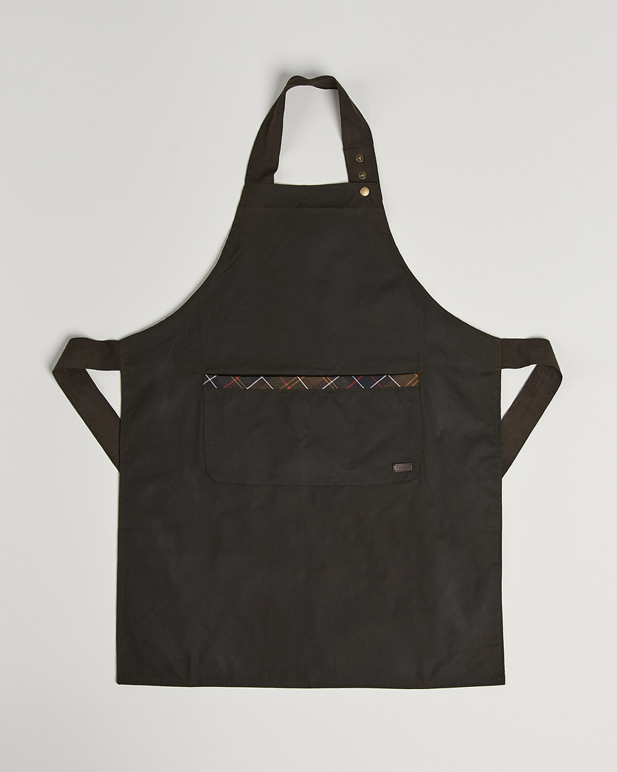 Herre | Barbour Lifestyle Waxed Apron Olive | Barbour Lifestyle | Waxed Apron Olive
