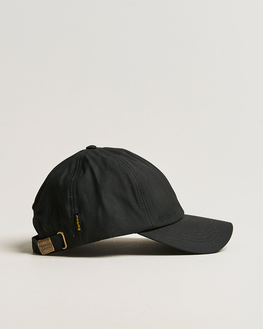 Herre | Hat & Kasket | Barbour Lifestyle | Wax Sports Cap Black