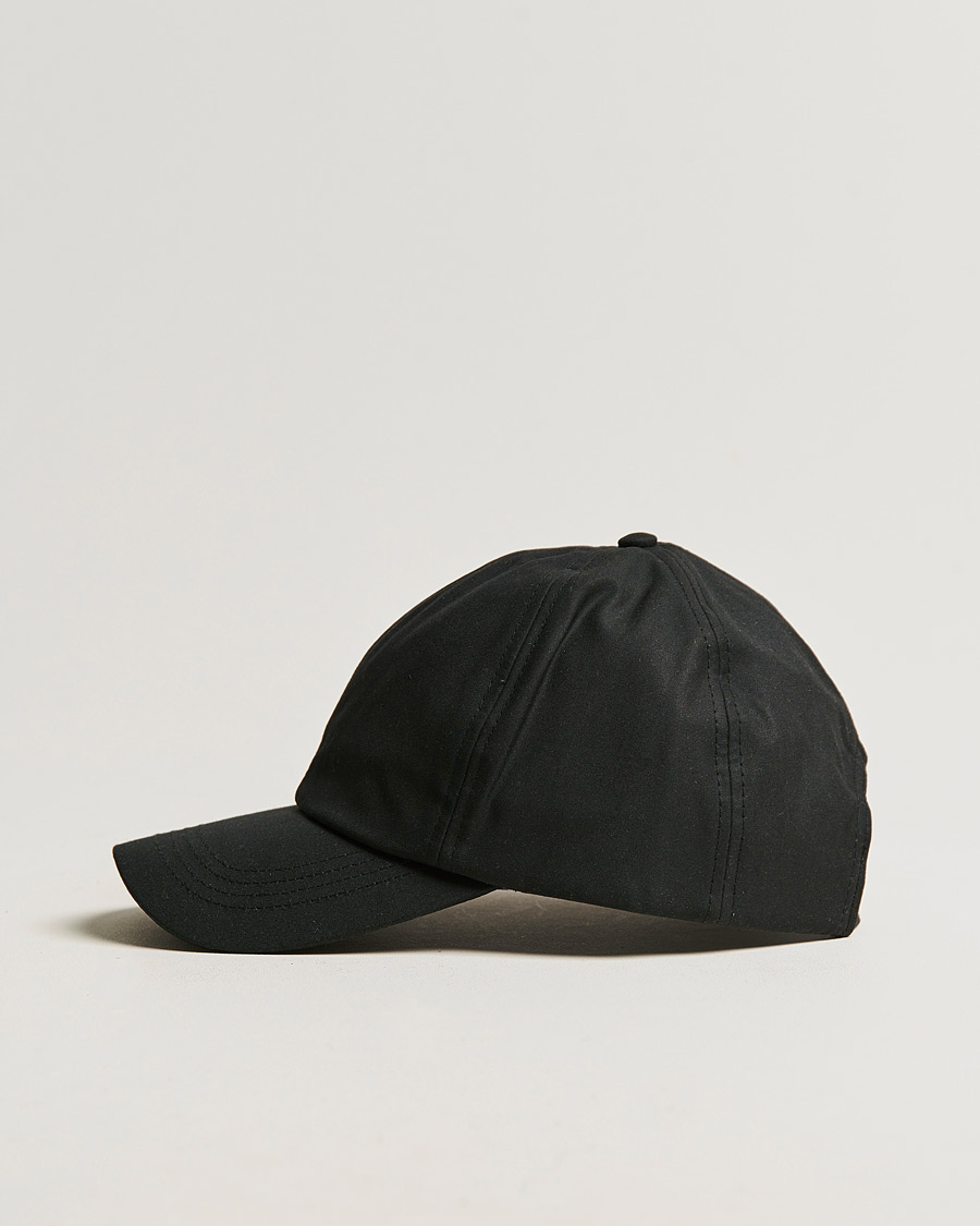 Herre | Barbour Lifestyle Wax Sports Cap Black | Barbour Lifestyle | Wax Sports Cap Black