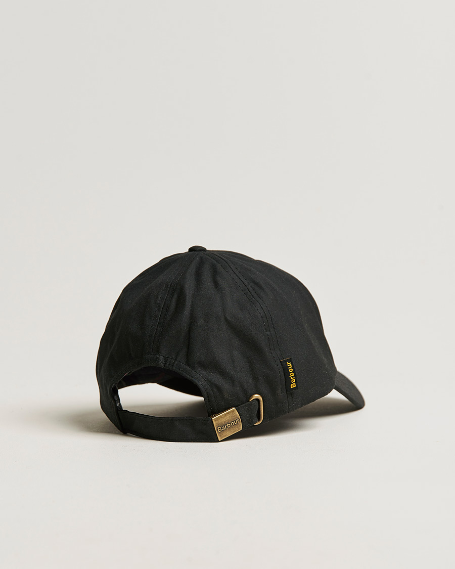 Herre | Barbour Lifestyle Wax Sports Cap Black | Barbour Lifestyle | Wax Sports Cap Black