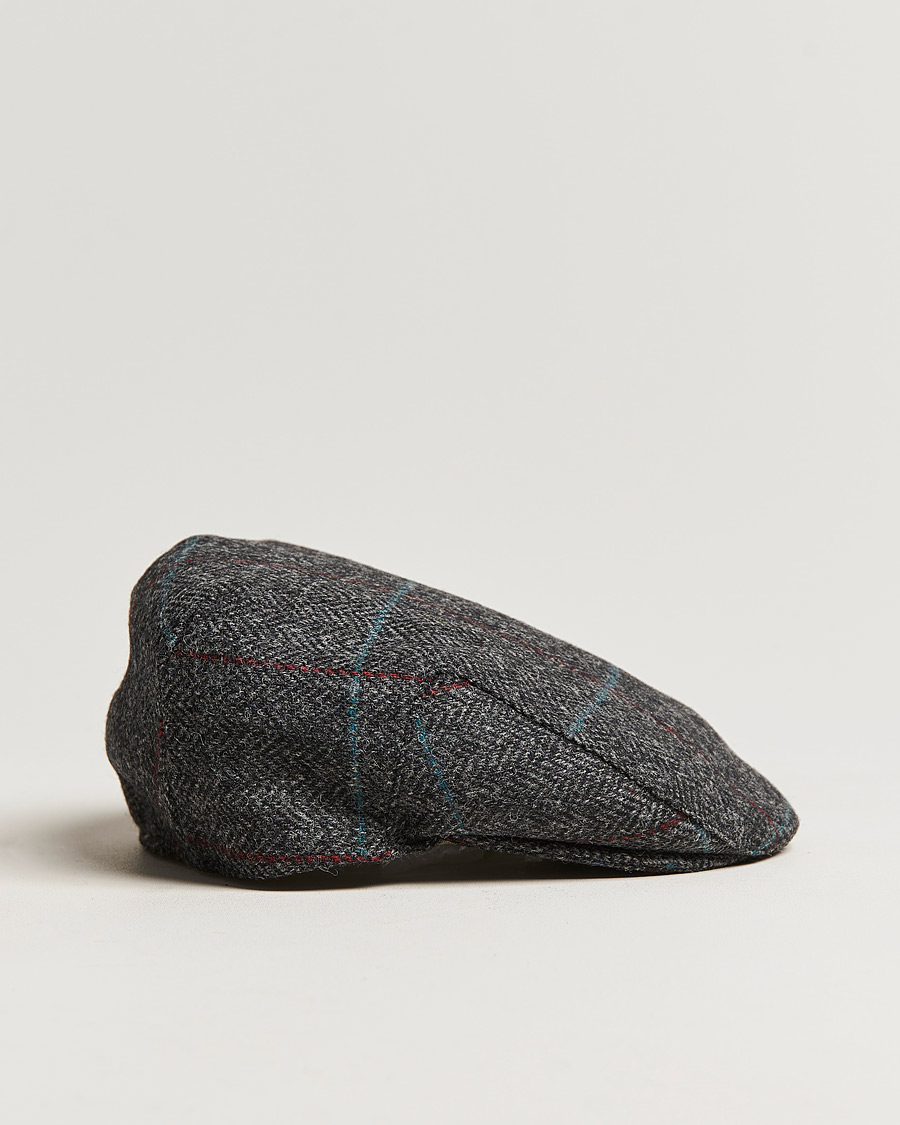 Herre | Barbour Lifestyle Cireff Tweed Cap Charcoal | Barbour Lifestyle | Cireff Tweed Cap Charcoal
