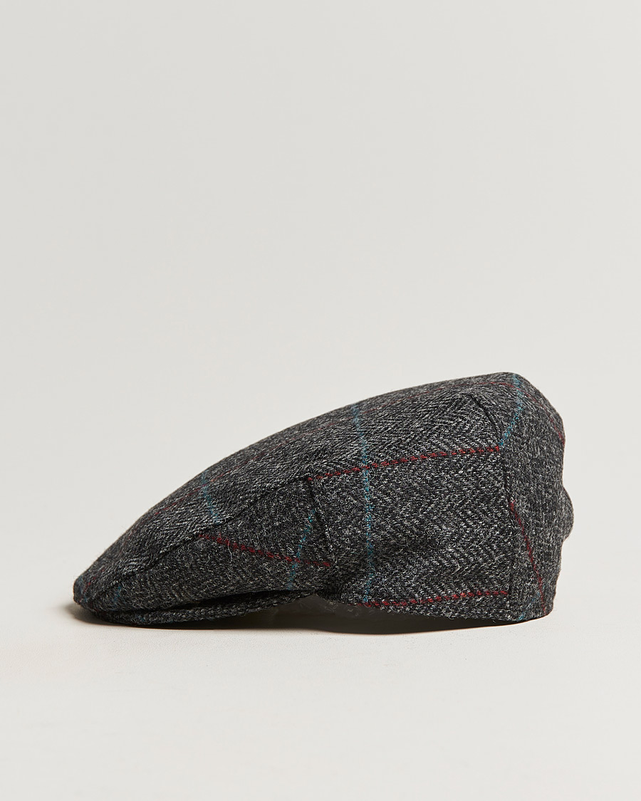 Herre | Barbour Lifestyle Cireff Tweed Cap Charcoal | Barbour Lifestyle | Cireff Tweed Cap Charcoal