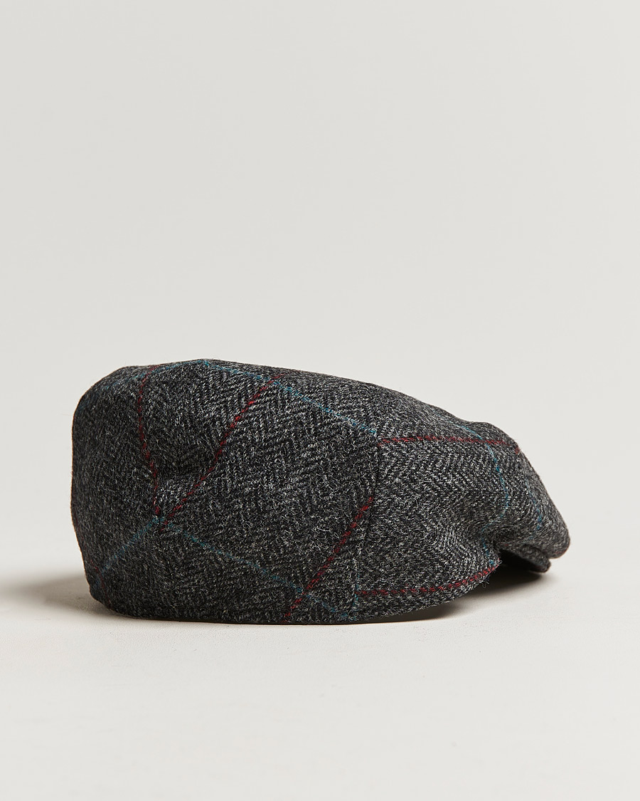 Herre | Barbour Lifestyle Cireff Tweed Cap Charcoal | Barbour Lifestyle | Cireff Tweed Cap Charcoal