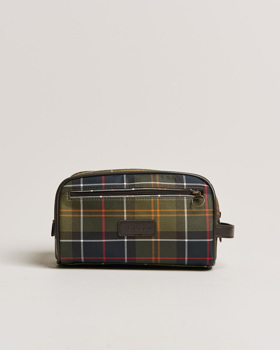 Herre | Barbour Lifestyle Nylon Tartan Washbag Classic Tartan | Barbour Lifestyle | Nylon Tartan Washbag Classic Tartan