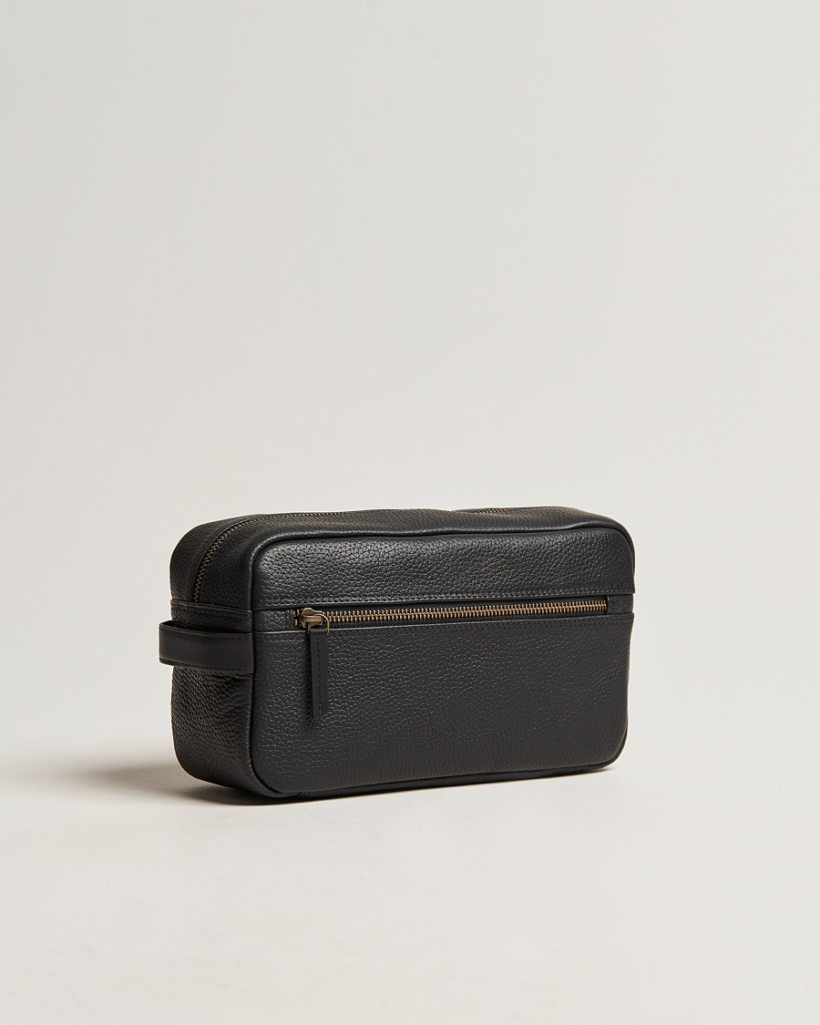 Herre |  | Barbour Lifestyle | Highgate Leather Washbag Black