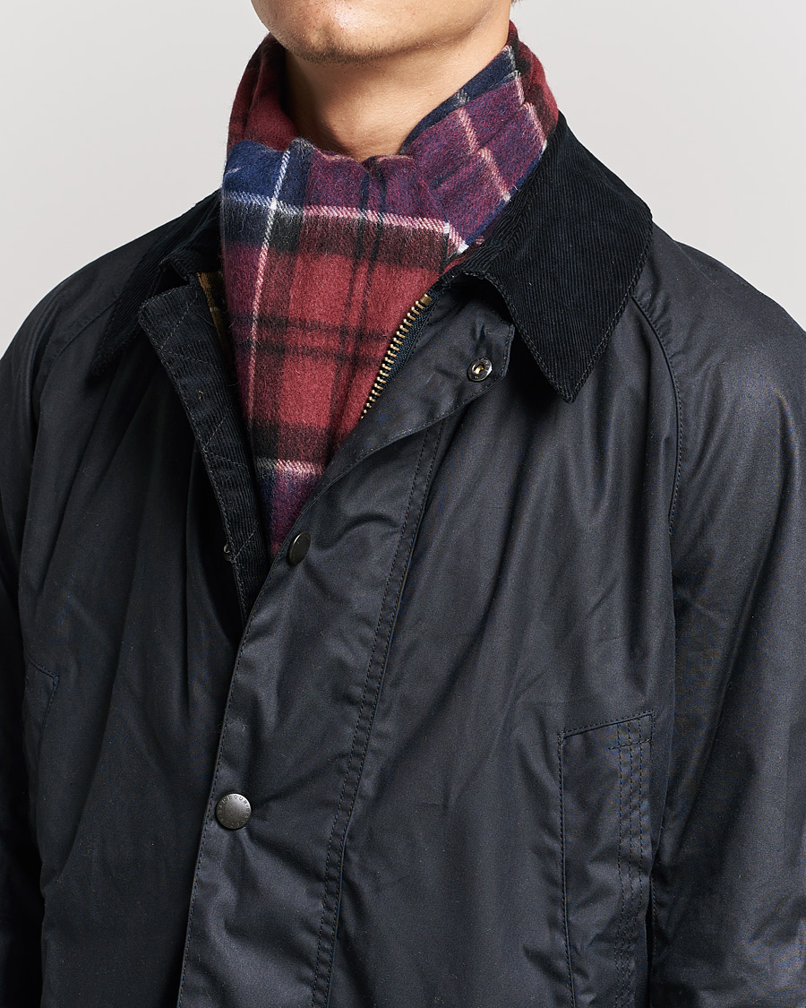 Herre | | Barbour Lifestyle | Merino Cashmere Tartan Scarf Cordovan Tartan