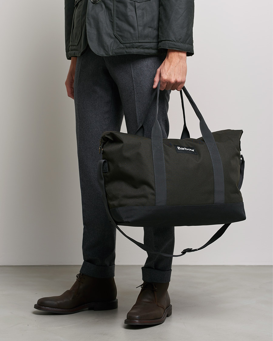 Herre | Barbour Lifestyle Highfield Canvas Holdall Navy | Barbour Lifestyle | Highfield Canvas Holdall Navy