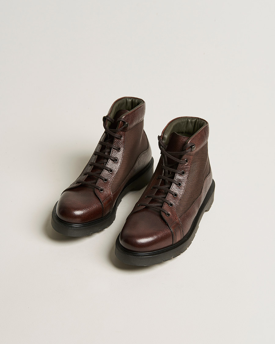Herre | Design Loake Trimble Heat Sealed Monkey Boot Dark Brown | Design Loake | Trimble Heat Sealed Monkey Boot Dark Brown