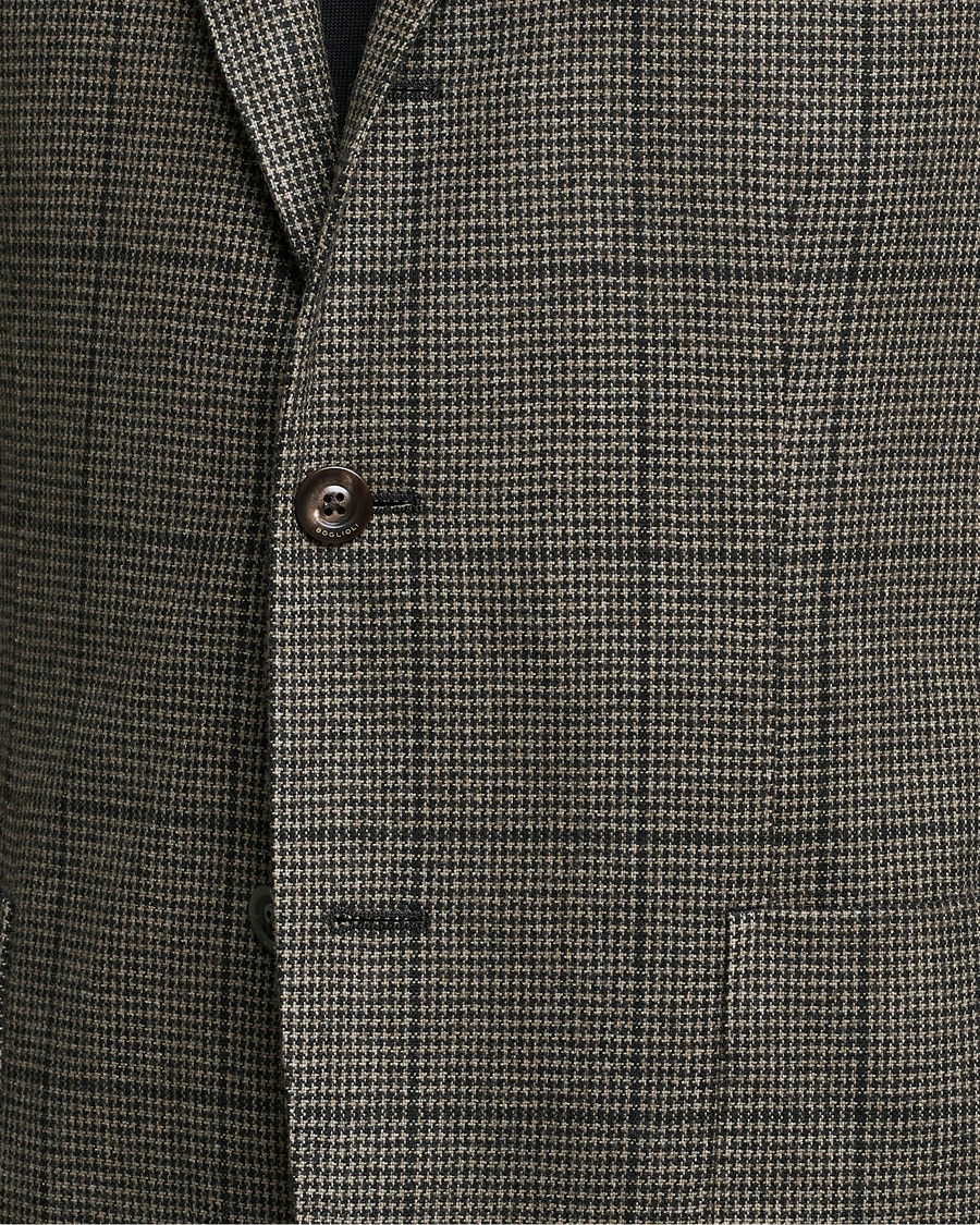 Herre | Blazere & jakker | Boglioli | K Jacket Wool Check Blazer Brown
