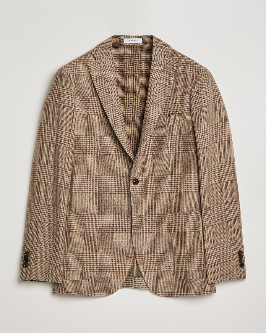 Herre | Blazere & jakker | Boglioli | K Jacket Prince Of Wales Check Blazer Beige