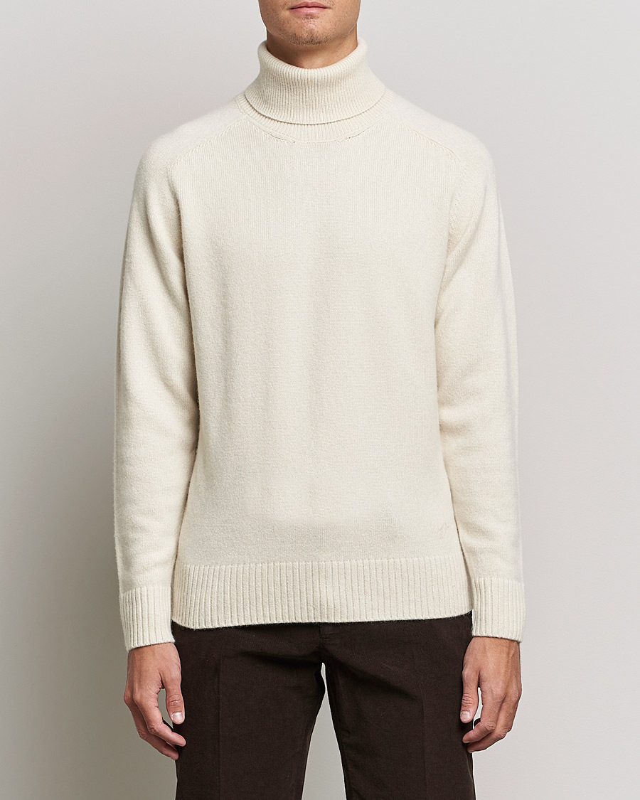 Herre | Trøjer | Valstar | Cariaggi Cashmere Rollneck Natural